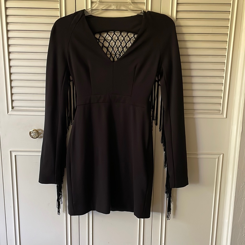 Jetset Mini Dress With Fringe